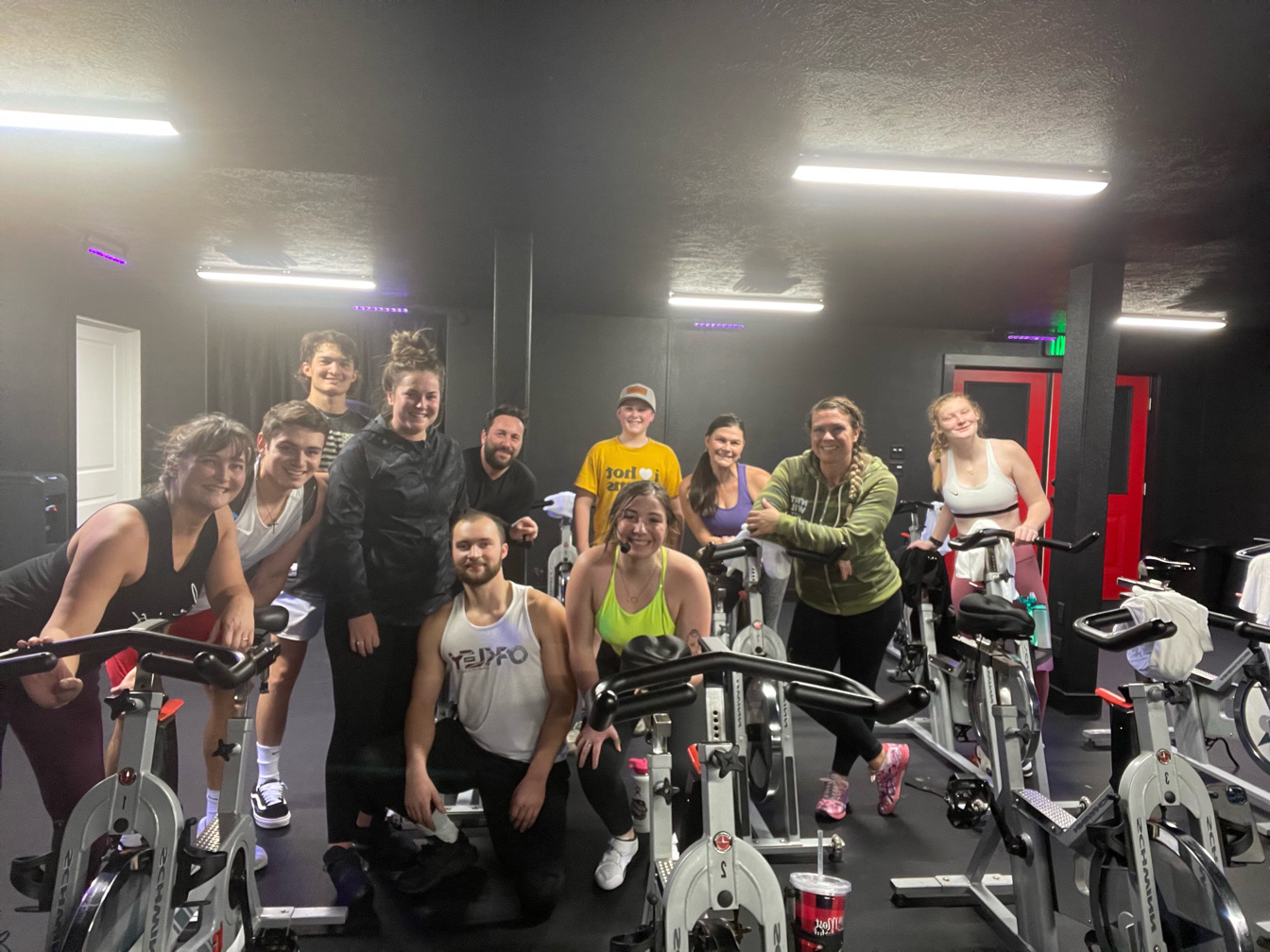 Spin Class Info + Staff — Squamish's indoor cycling studio with